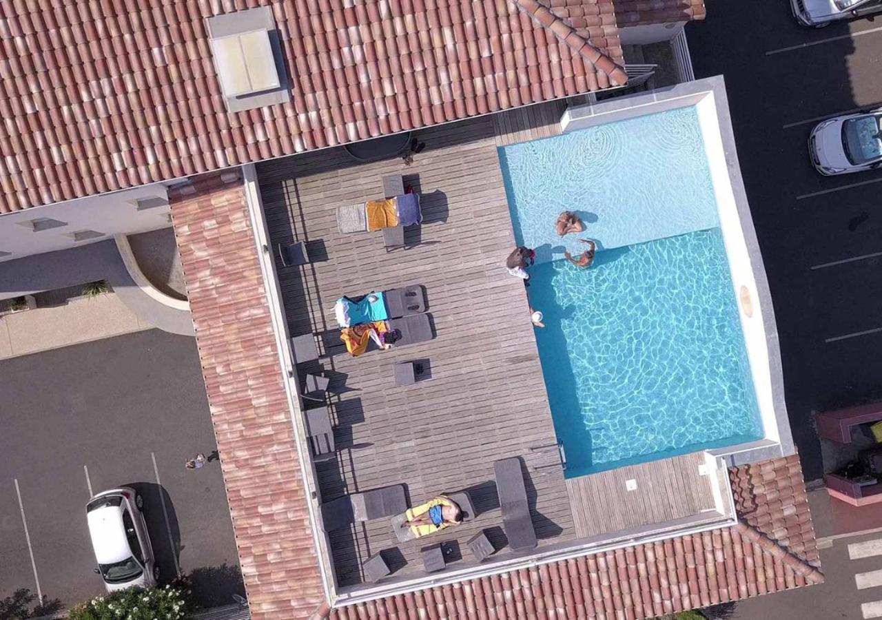 Hotel Grand Cap Rooftop Pool Agde Bagian luar foto